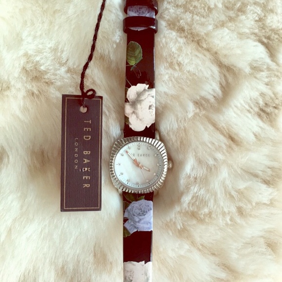 Ted Baker Accessories - NWT 💙 Ted Baker Mother of Pearl Floral Watch